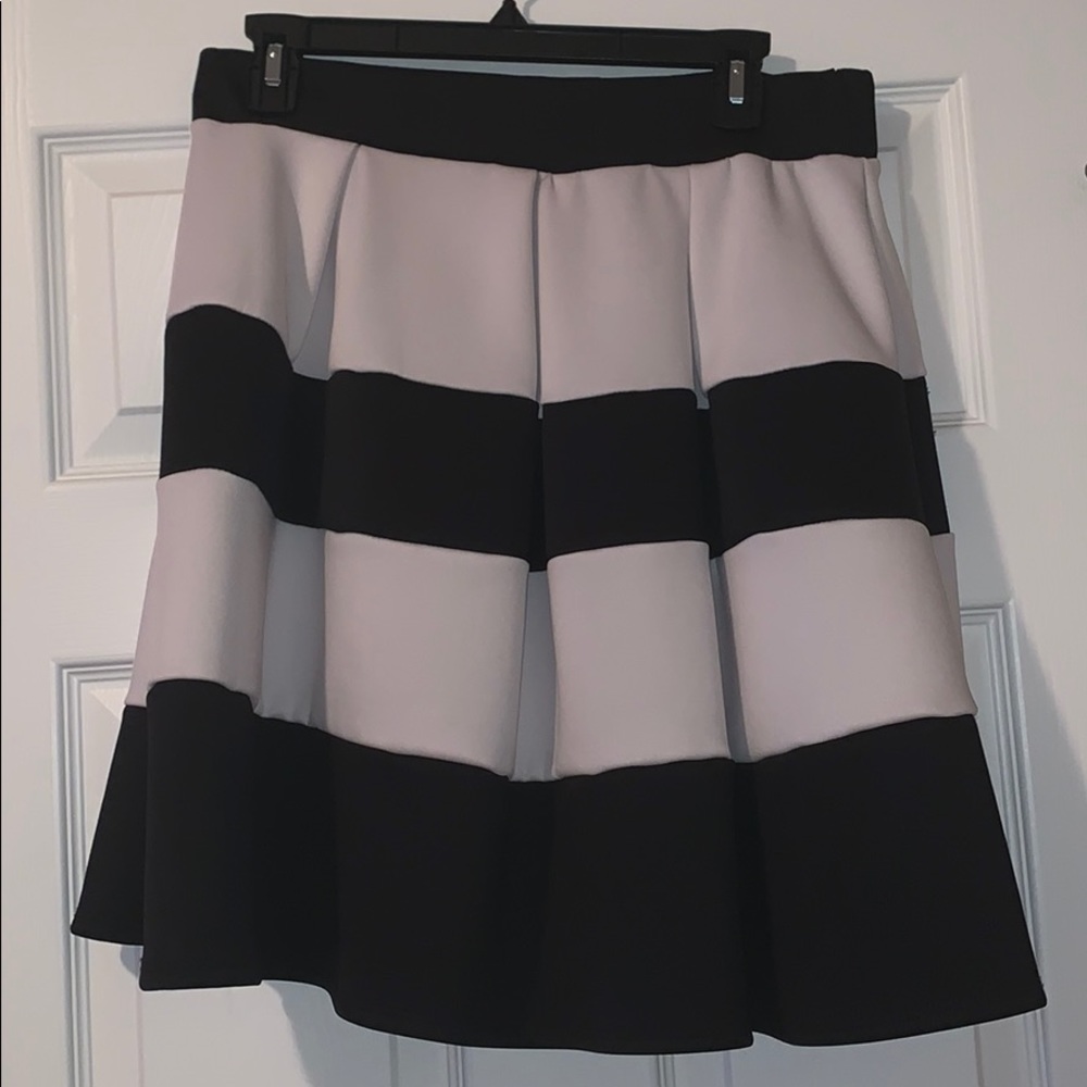Black and white skirt